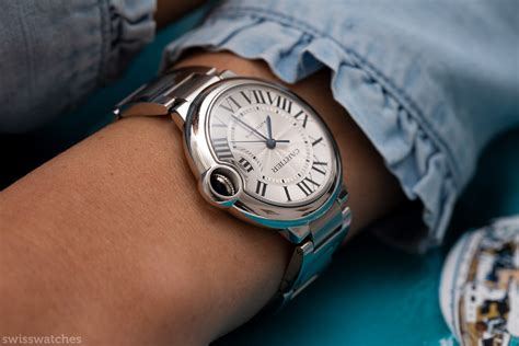 cartier ballon bleu 36mm steel|cartier ballon bleu 36mm price.